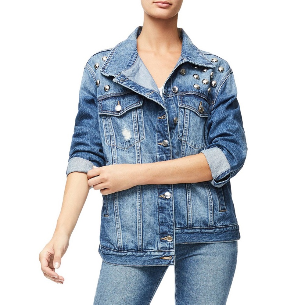 Good American Studded Jacket